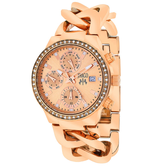 Jivago Women's Levley Rose gold Dial Watch - JV1247