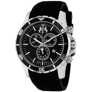 Jivago Men's Ultimate Black dial watch - JV0121