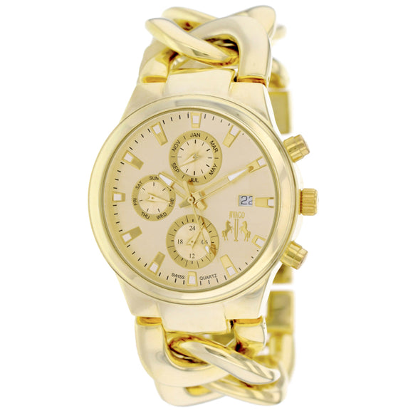 Jivago Women's Lev Gold Dial Watch - JV1222