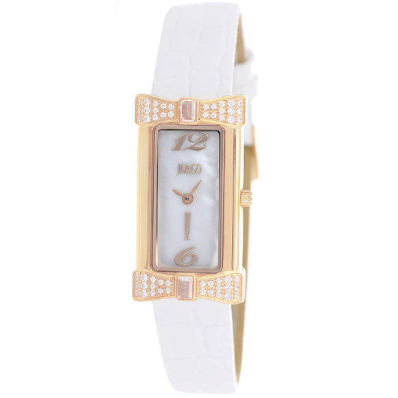 Jivago Women's Charmante White MOP Dial Watch - JV1412