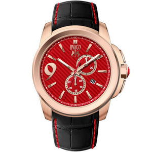 Jivago Men's Gliese Red Dial Watch - JV1514