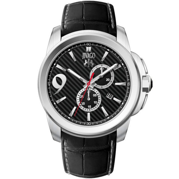 Jivago Men's Gliese Black Dial Watch - JV1517
