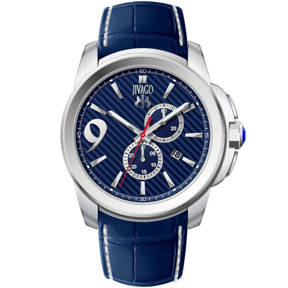 Jivago Men's Gliese Blue Dial Watch - JV1518