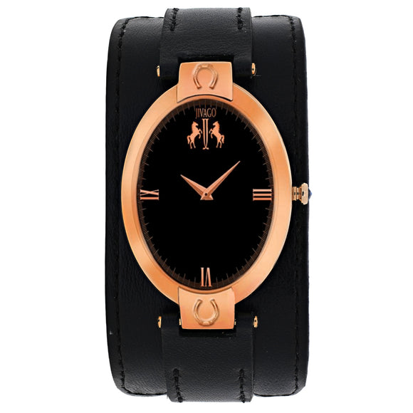 Jivago Women's Good luck Black dial watch - JV1831