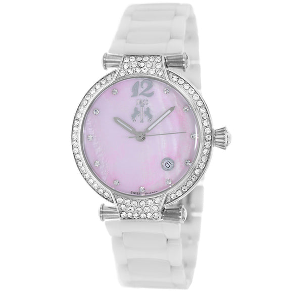 Jivago Women's Bijoux Pink MOP Dial Watch - JV2214