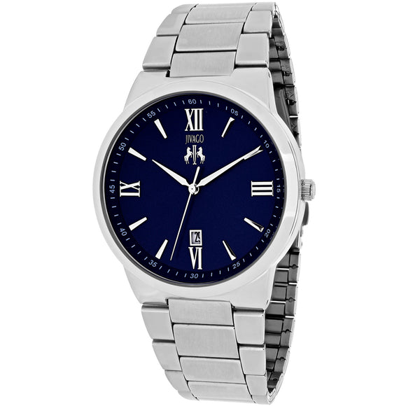 Jivago Men's Clarity Blue dial watch - JV3517