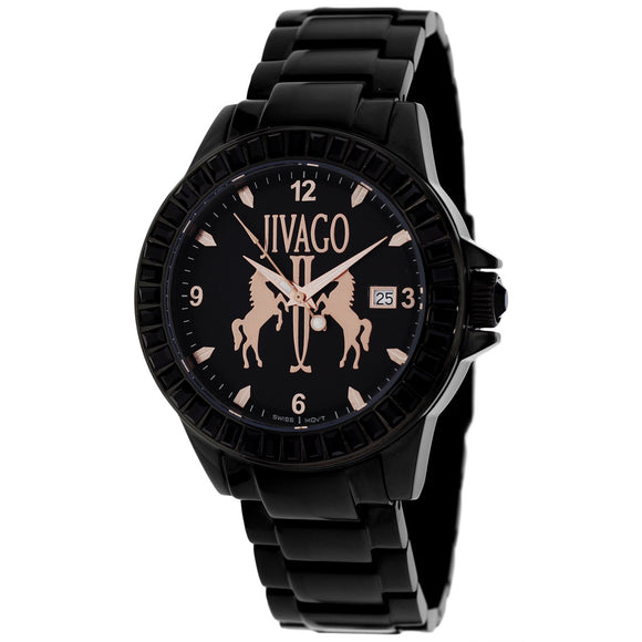 Jivago Women's Folie Black Dial Watch - JV4211