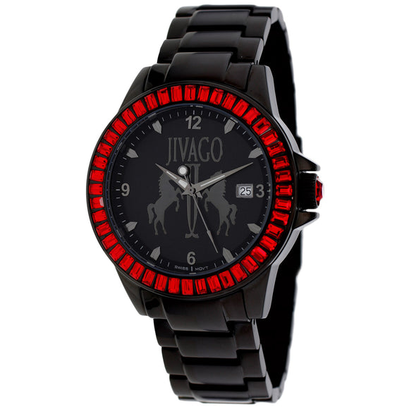 Jivago Women's Folie Black Dial Watch - JV4216