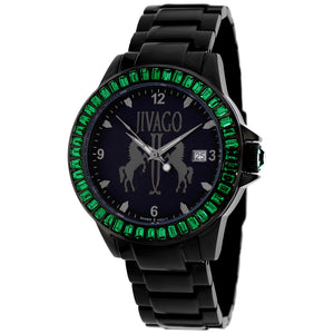 Jivago Women's Folie Black Dial Watch - JV4217