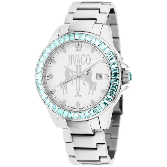 Jivago Women's Folie White Dial Watch - JV4219