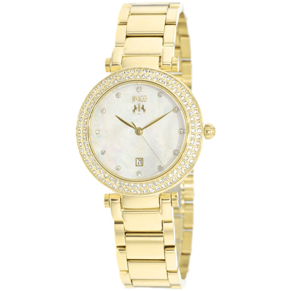 Jivago Women's Parure White Mother of Pearl Dial Watch - JV5311