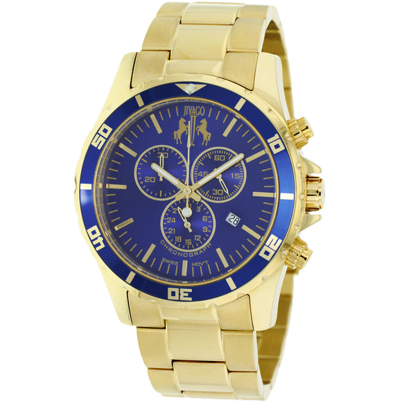 Jivago Men's Ultimate Blue Dial Watch - JV6125