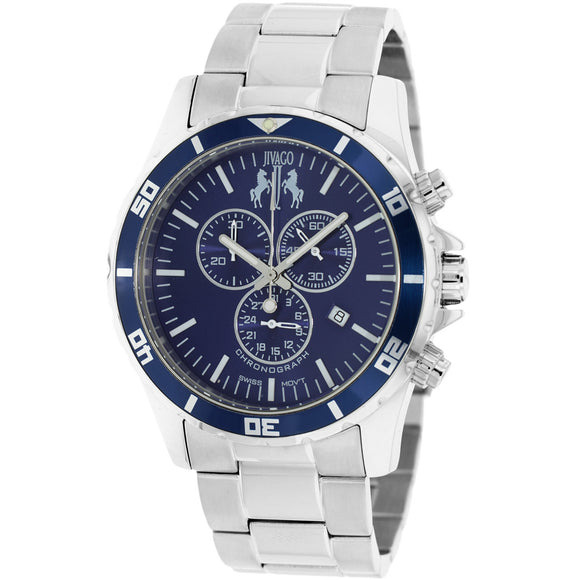 Jivago Men's Ultimate Blue Dial Watch - JV6127