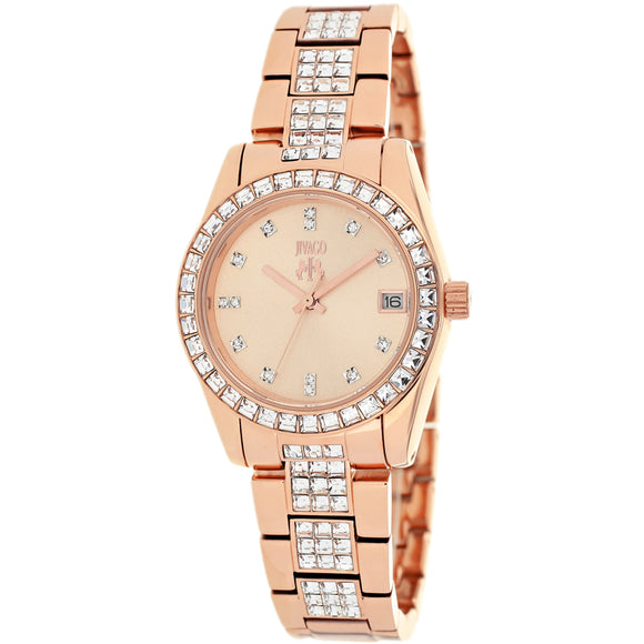 Jivago Women's Magnifique Rose Gold Dial Watch - JV6412