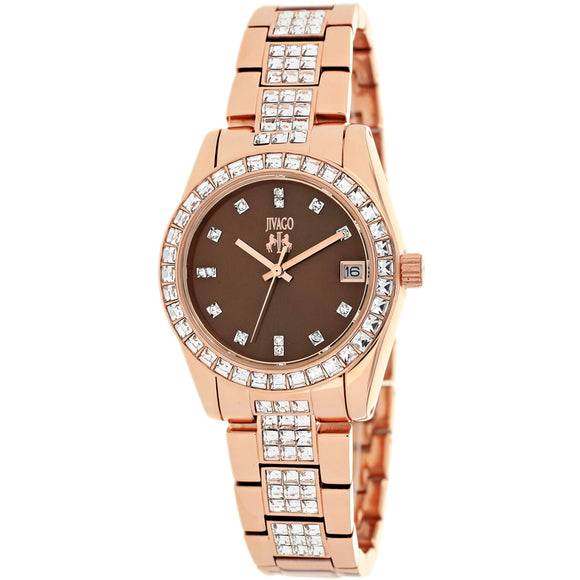 Jivago Women's Magnifique Chocolate brown Dial Watch - JV6413