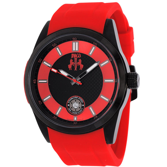Jivago Men's Rush Black Dial Watch - JV7133