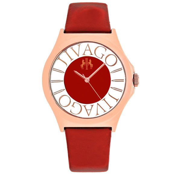 Jivago Women's Fun Pink Dial Watch - JV8436