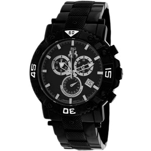 Jivago Men's Titan Black Dial Watch - JV9121