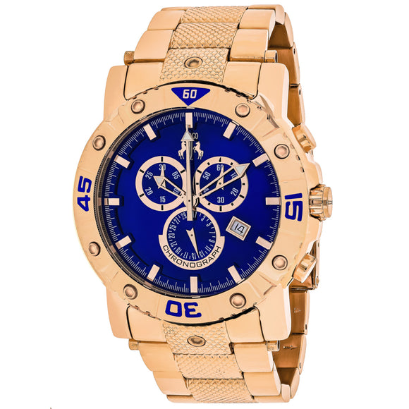 Jivago Men's Titan Blue Dial Watch - JV9126XL