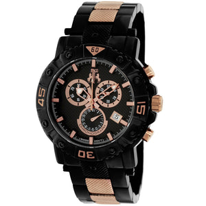 Jivago Men's Titan Black Dial Watch - JV9127