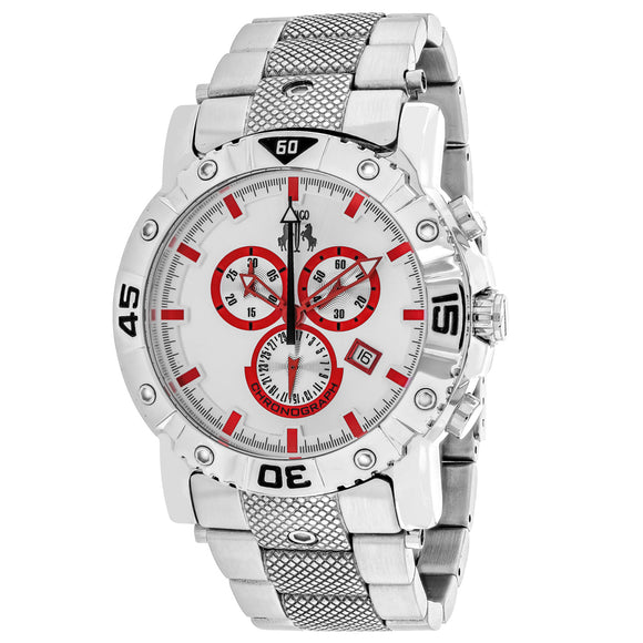 Jivago Men's Titan Silver Dial Watch - JV9128XL